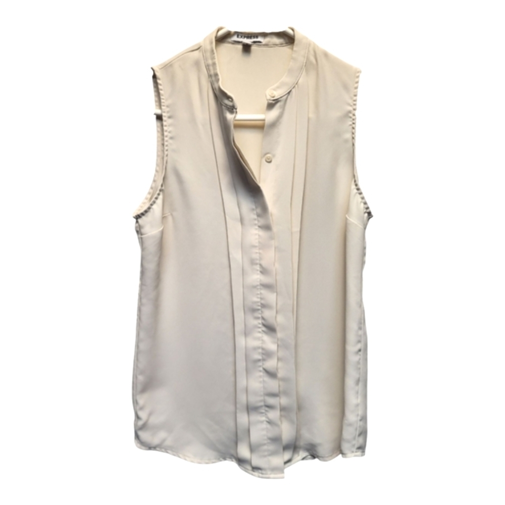 Express Cream Women's Sleeveless Top - Size XS